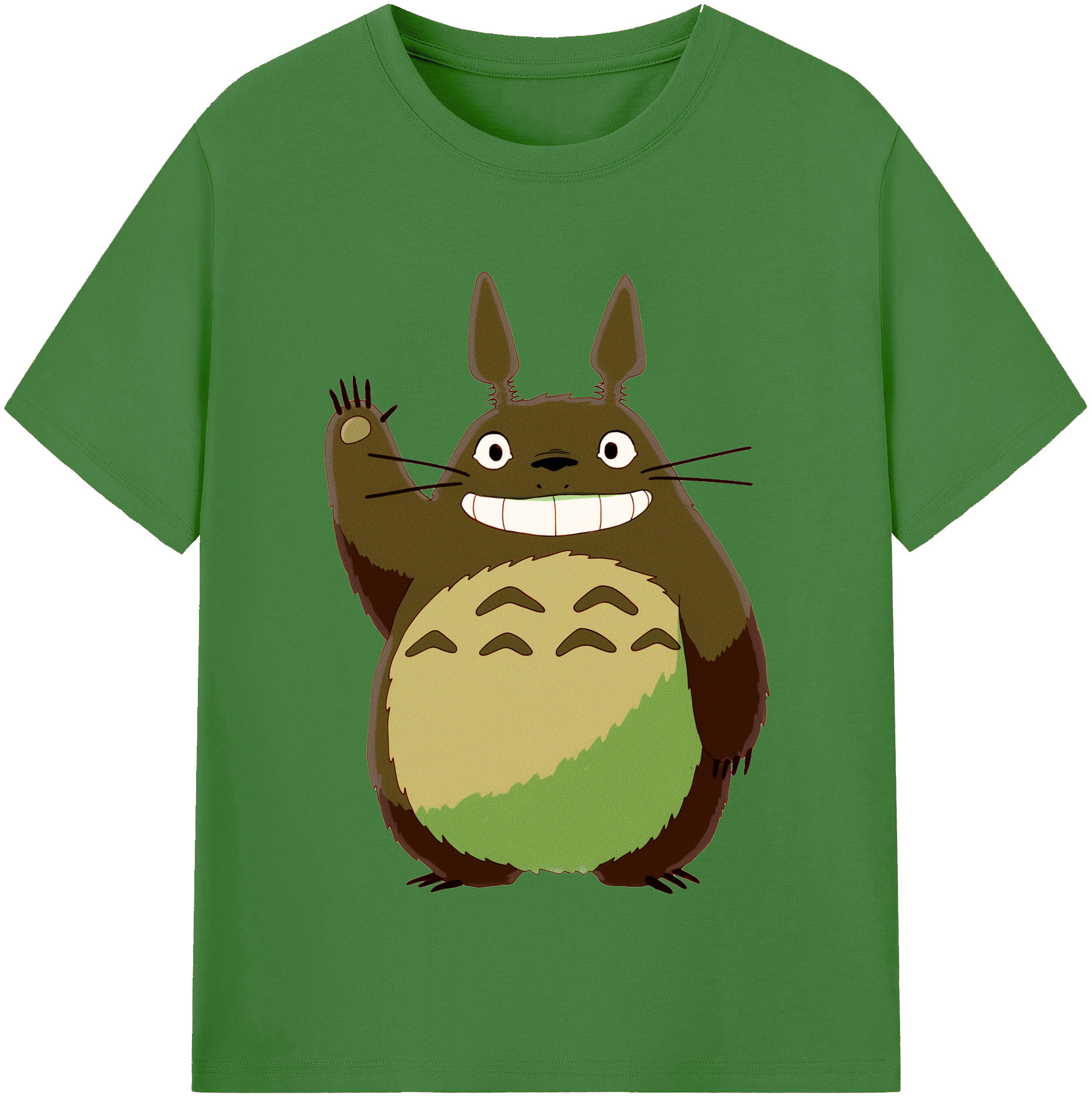 （画像用） となりのトトロ 草壁メイ 草壁サツキ My Neighbor Totoro Satsuki Kusakabe Mei Kusakabe レディースカジュアルプリントTシャツ（綿100％）